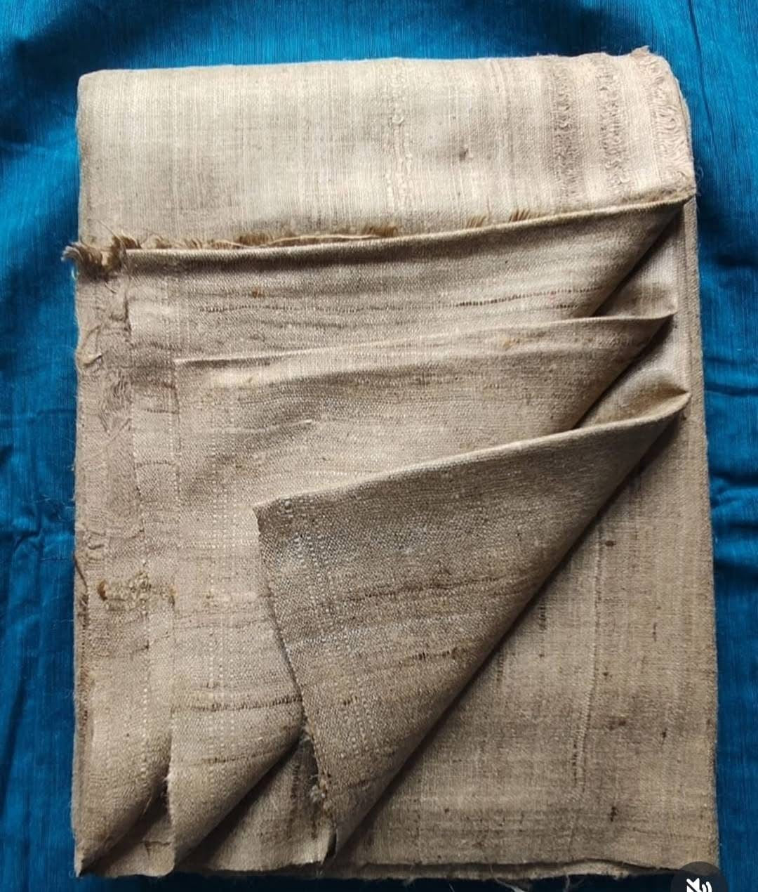 Handmade Kathiya Silk Dhoti Chadar Set