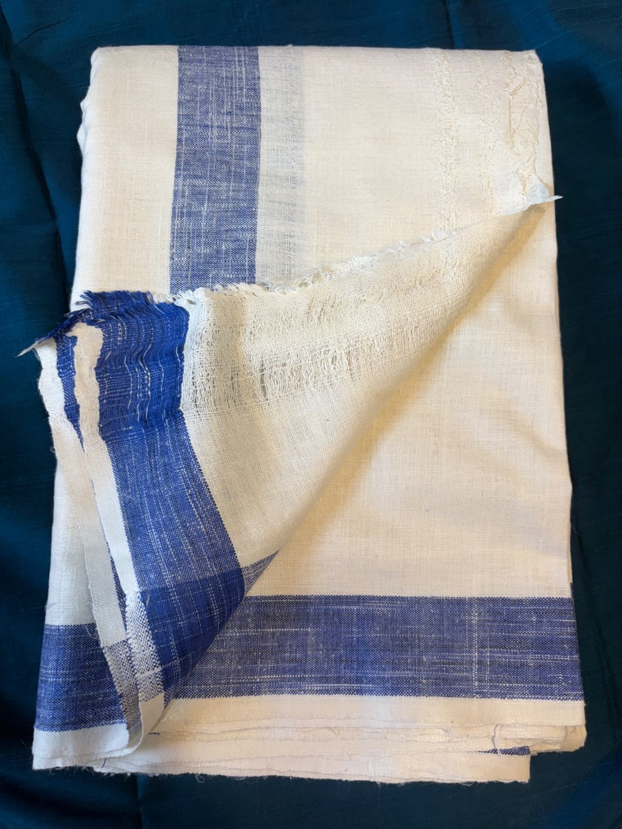 Handmade Matka Silk Dhoti Chadar Set