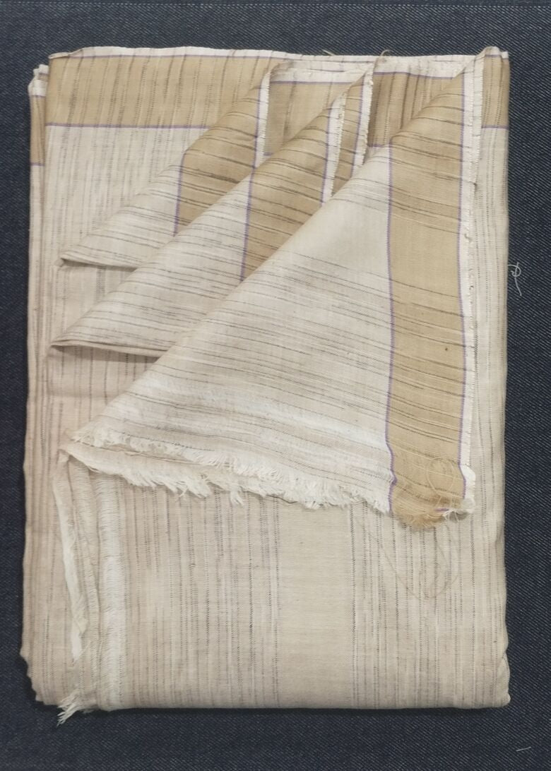 100% Pure Khadi Color Dhoti | Handloom Cotton Traditional Wear