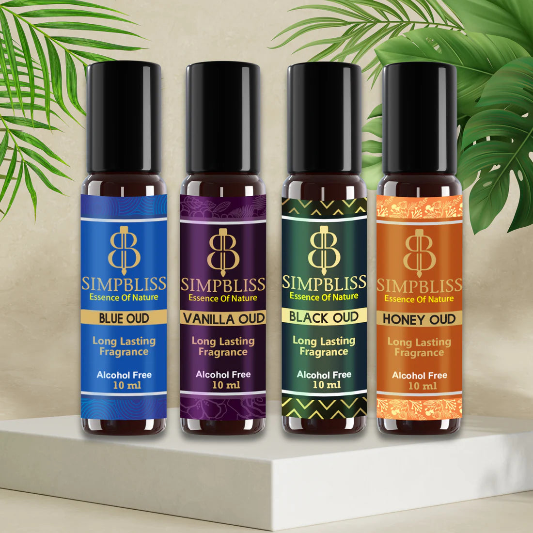 SimpBliss Royal Oud Collection (4x10ml each)