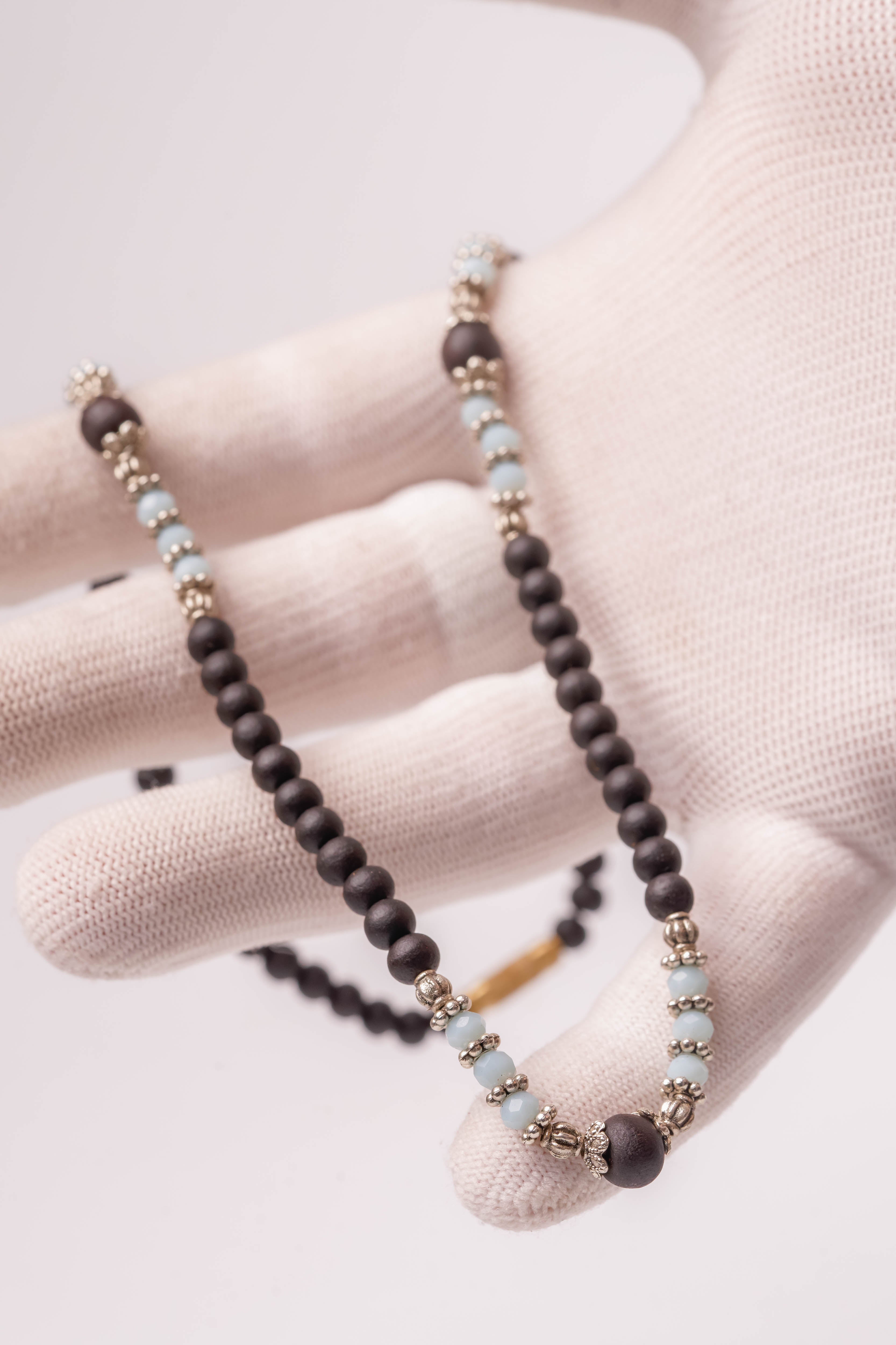 Tulasi Mala Necklace | Sacred Tulsi Beads Krishna