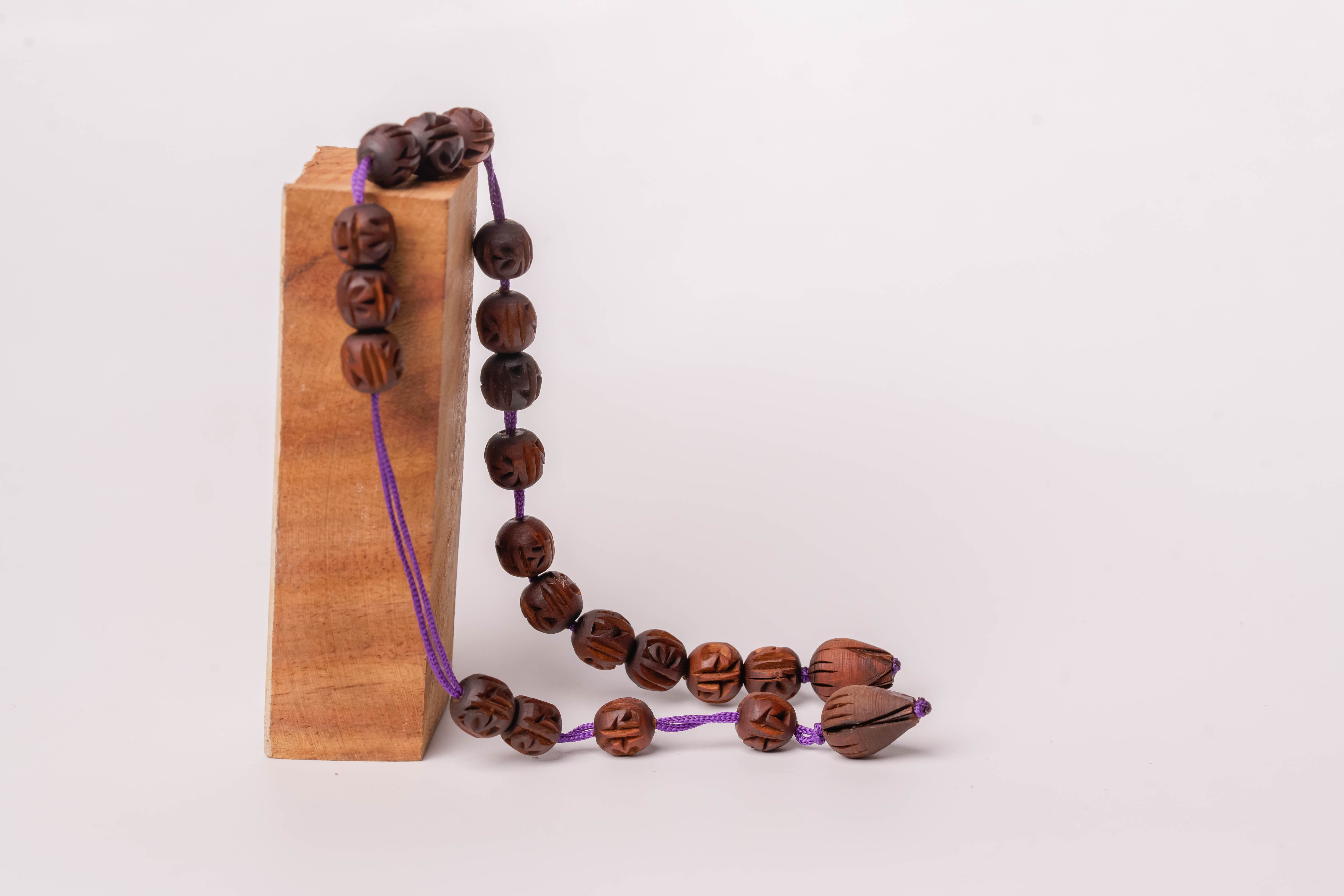 Tulasi Japa Counter: Hare Krishna Meditation Beads, Handcrafted in Mayapur