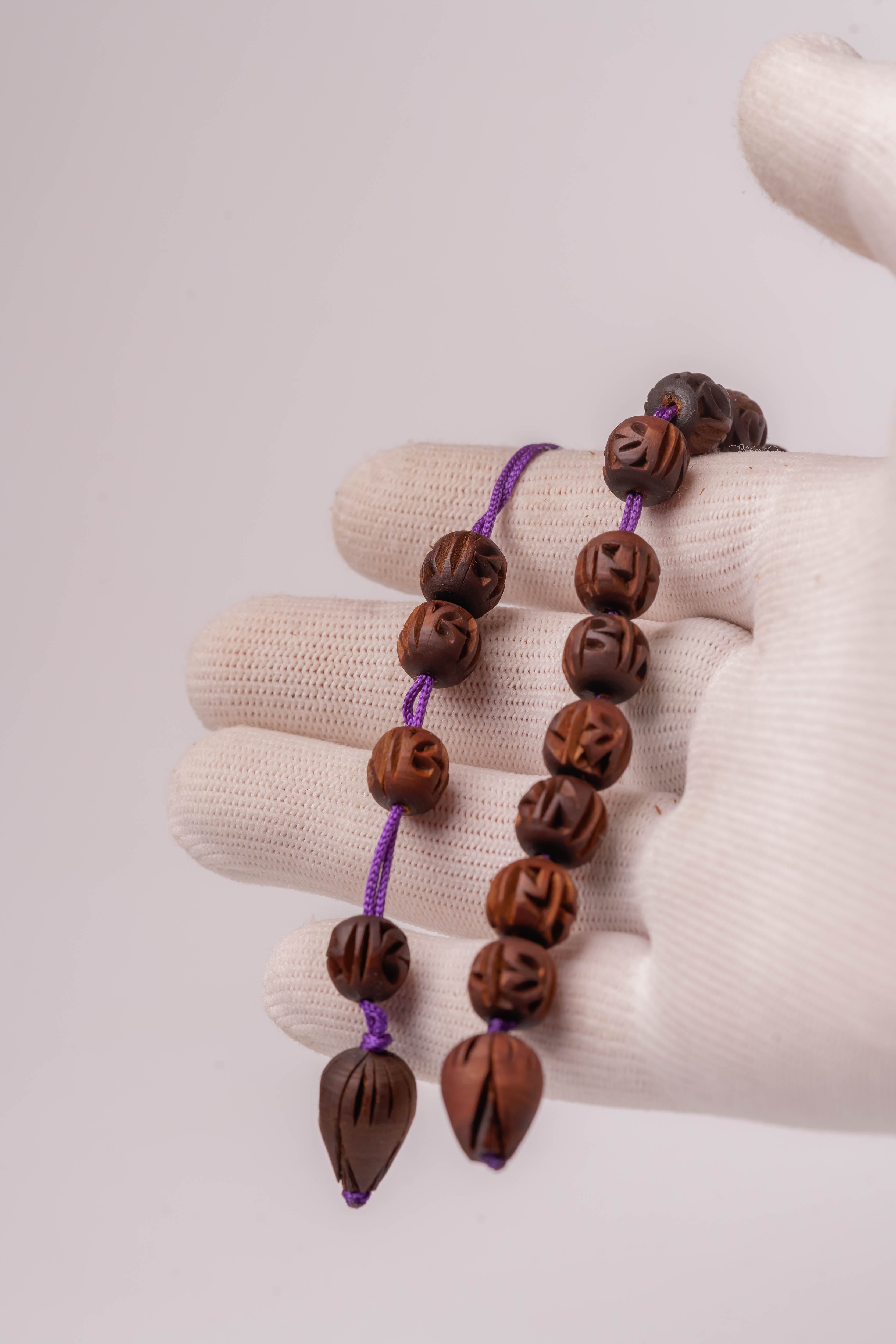 Tulasi Japa Counter: Hare Krishna Meditation Beads, Handcrafted in Mayapur