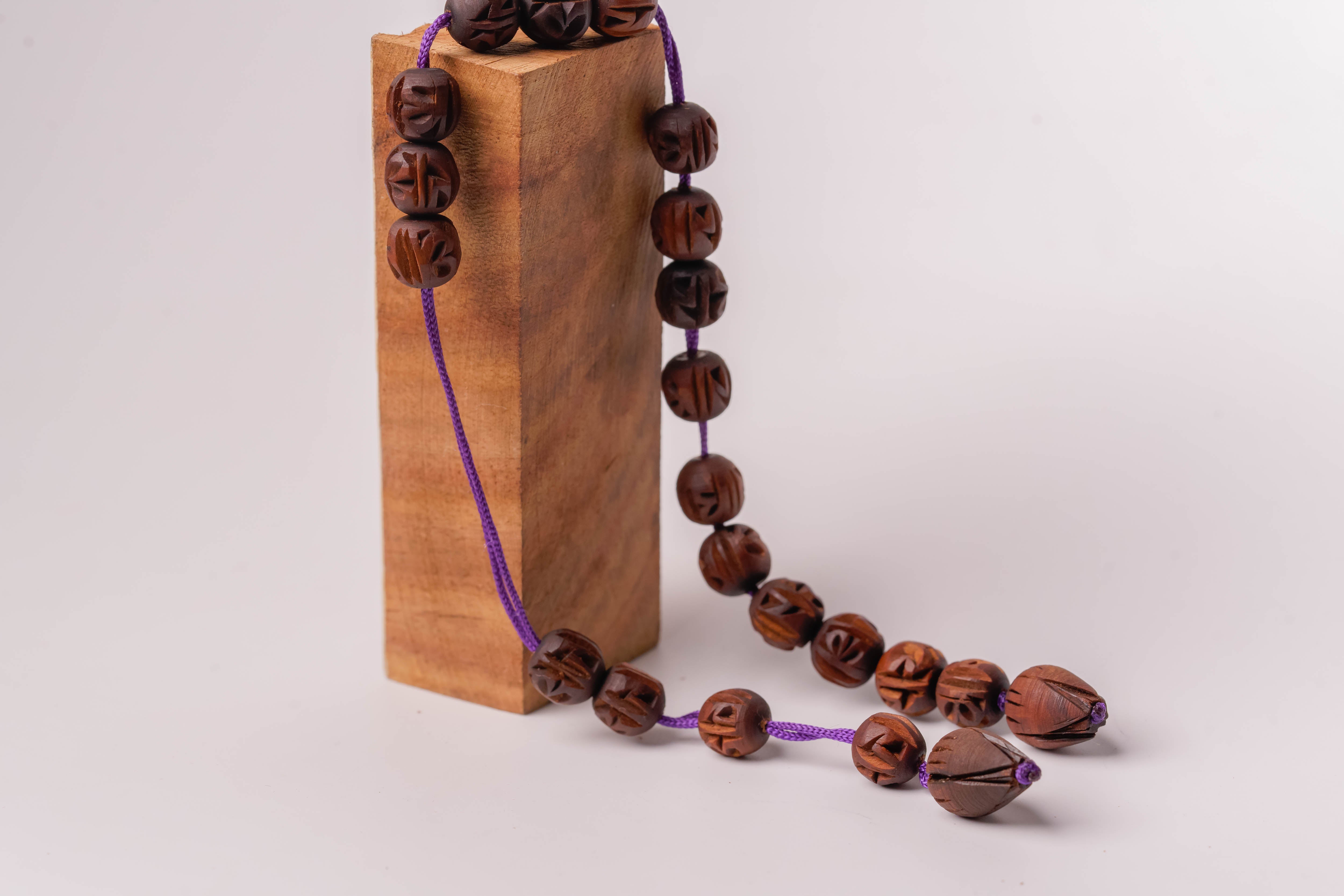 Tulasi Japa Counter: Hare Krishna Meditation Beads, Handcrafted in Mayapur