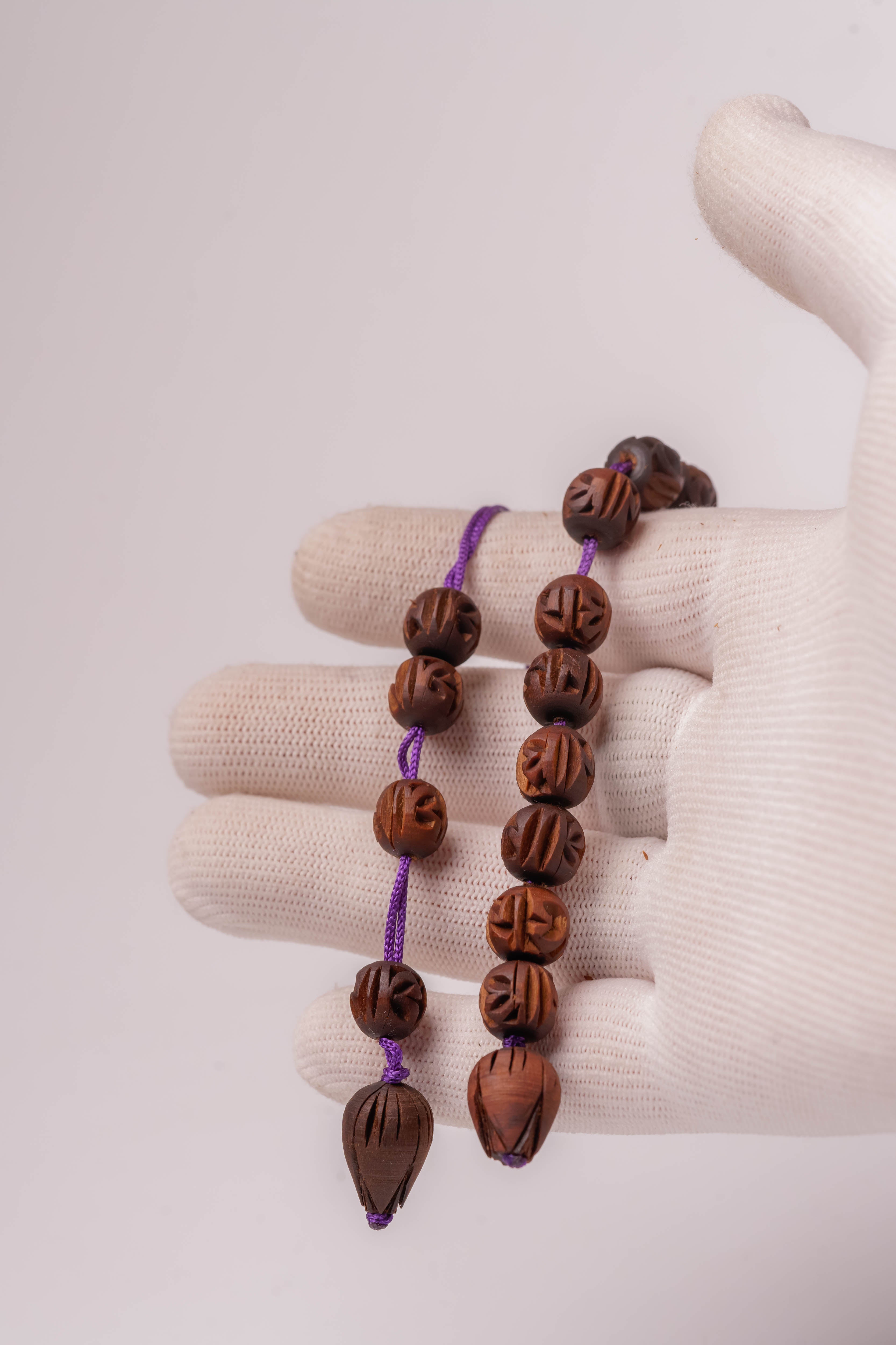Tulasi Japa Counter: Hare Krishna Meditation Beads, Handcrafted in Mayapur