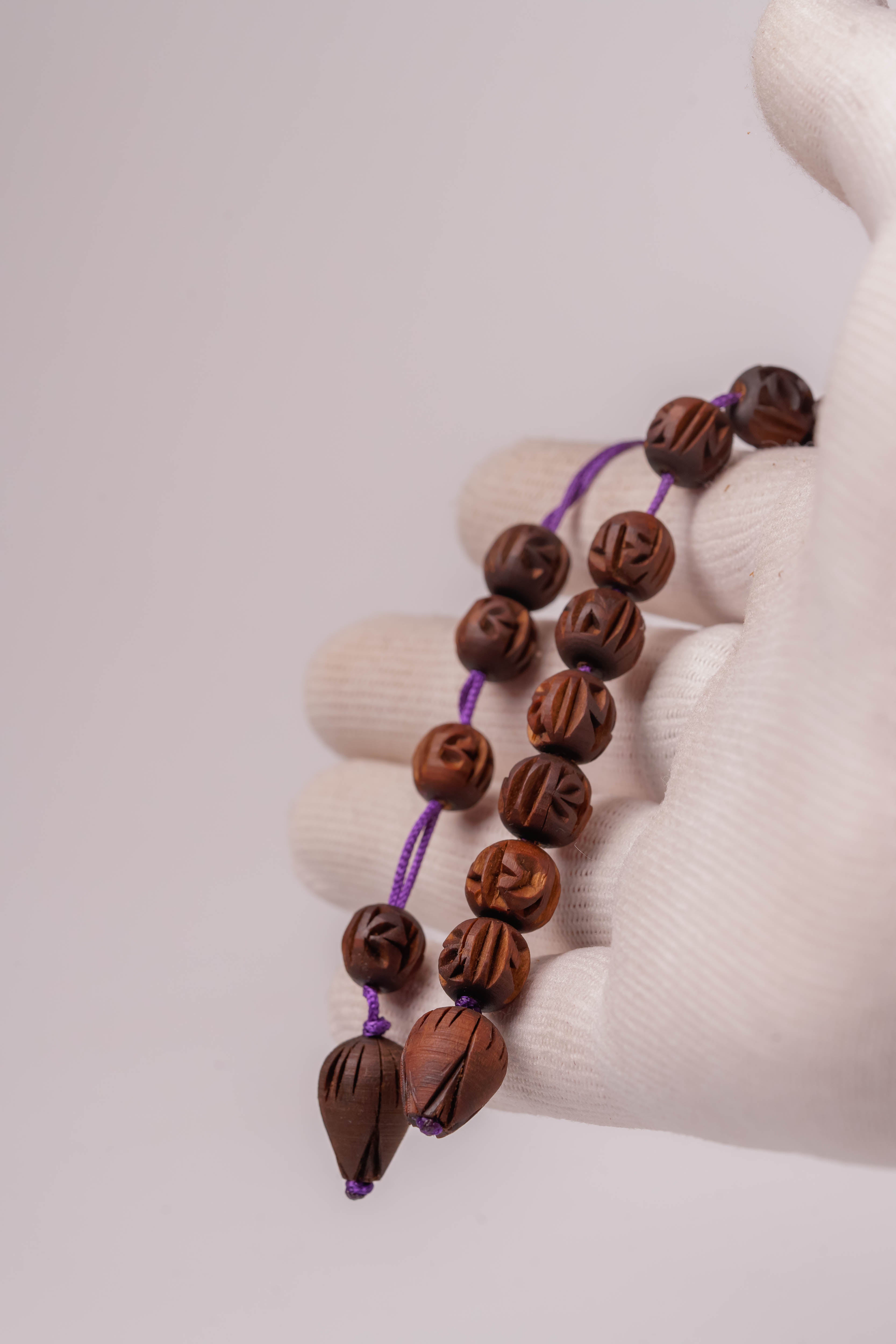Tulasi Japa Counter: Hare Krishna Meditation Beads, Handcrafted in Mayapur