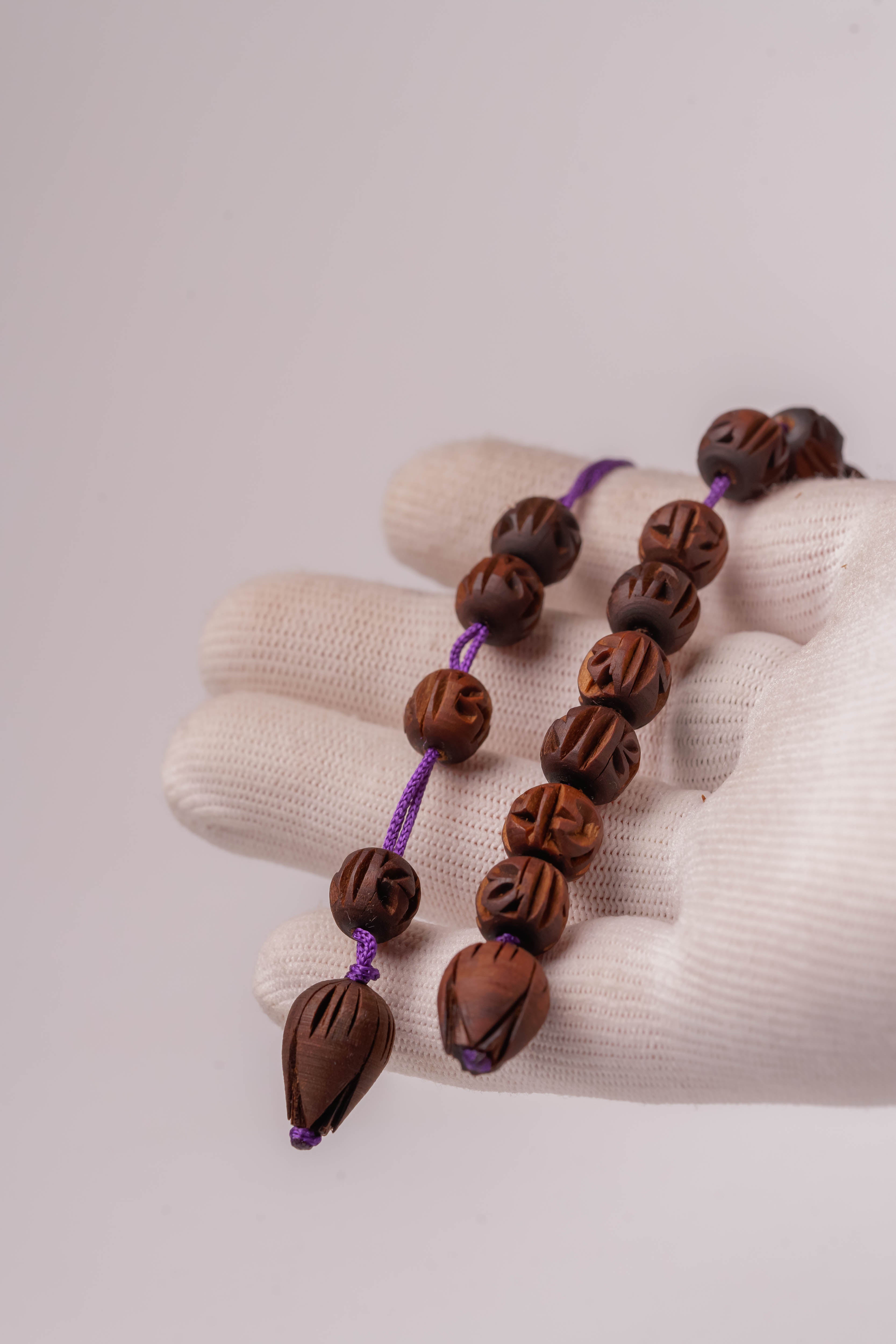 Tulasi Japa Counter: Hare Krishna Meditation Beads, Handcrafted in Mayapur