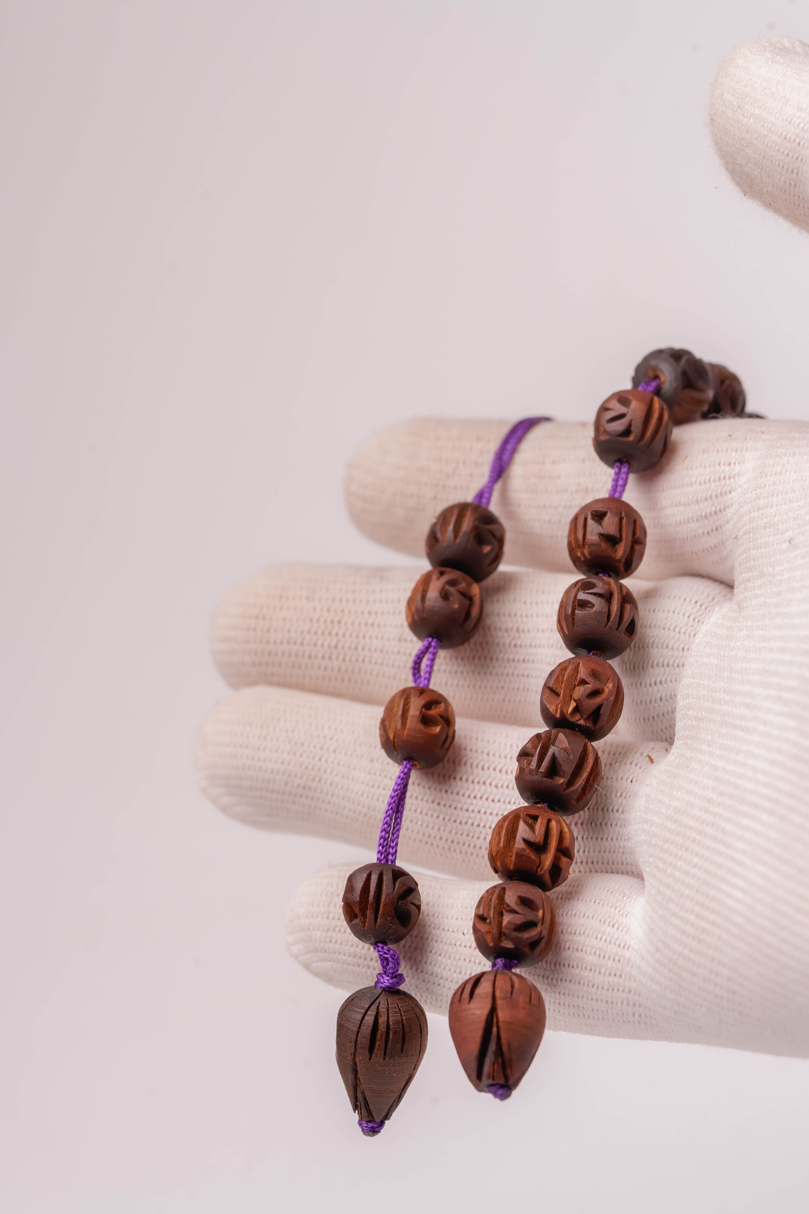 Tulasi Japa Counter: Hare Krishna Meditation Beads, Handcrafted in Mayapur