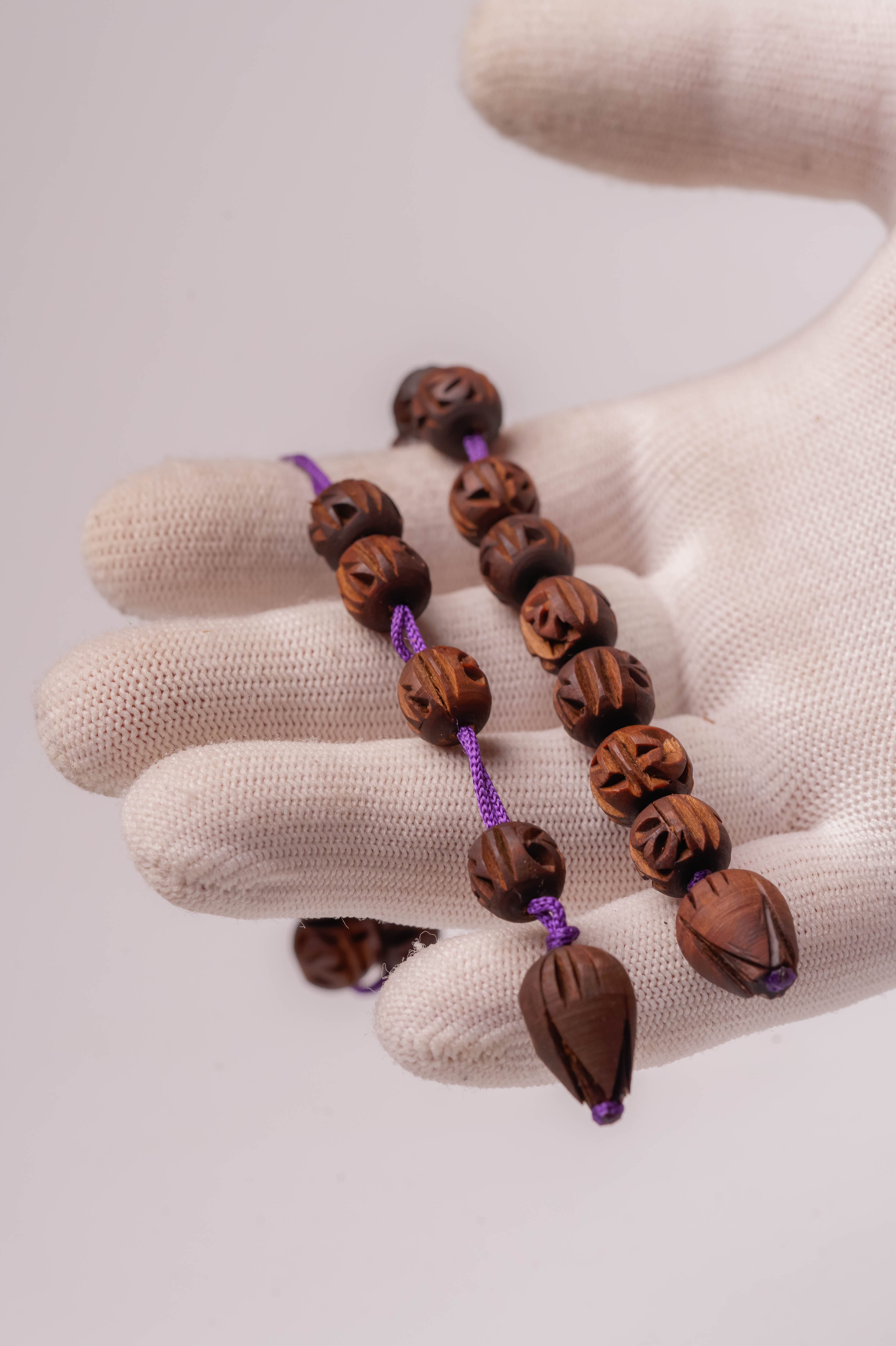 Tulasi Japa Counter: Hare Krishna Meditation Beads, Handcrafted in Mayapur