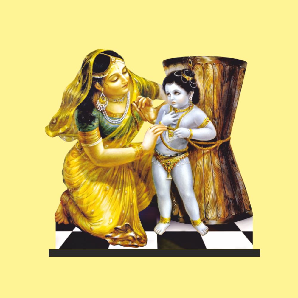 Yashoda Damodar - Acrylic Cutout Photo
