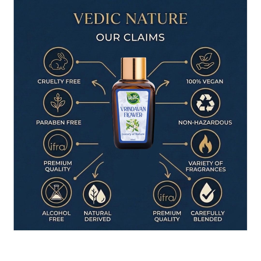 Vedic Nature Vrindavan Flower Attar