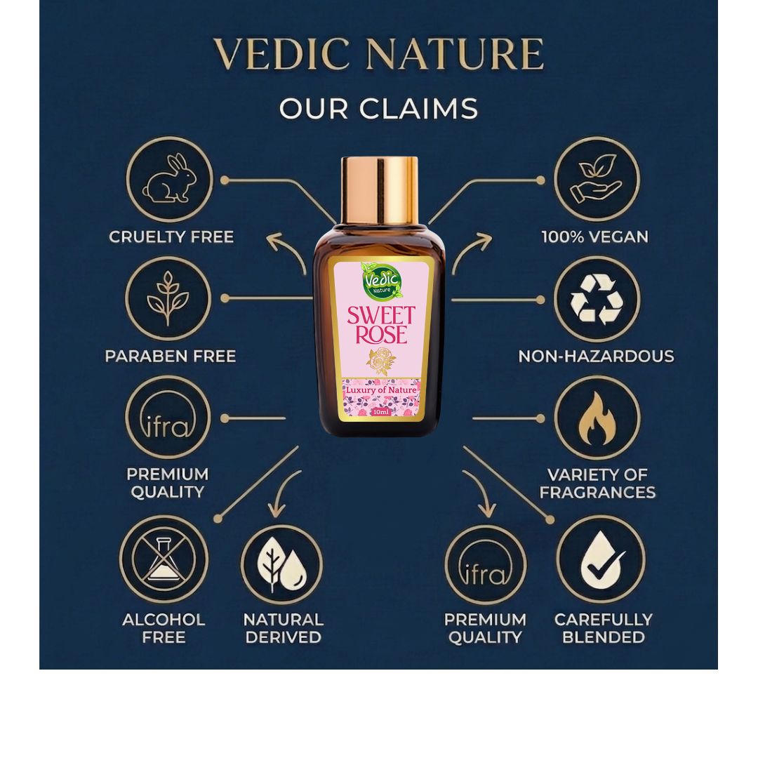 Vedic Nature Sweet Rose Attar