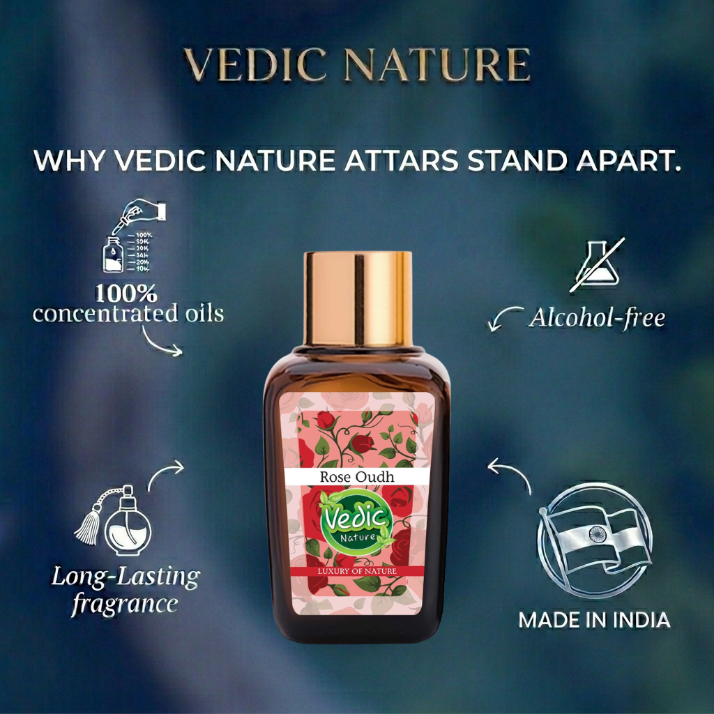 Vedic Nature Rose Oudh