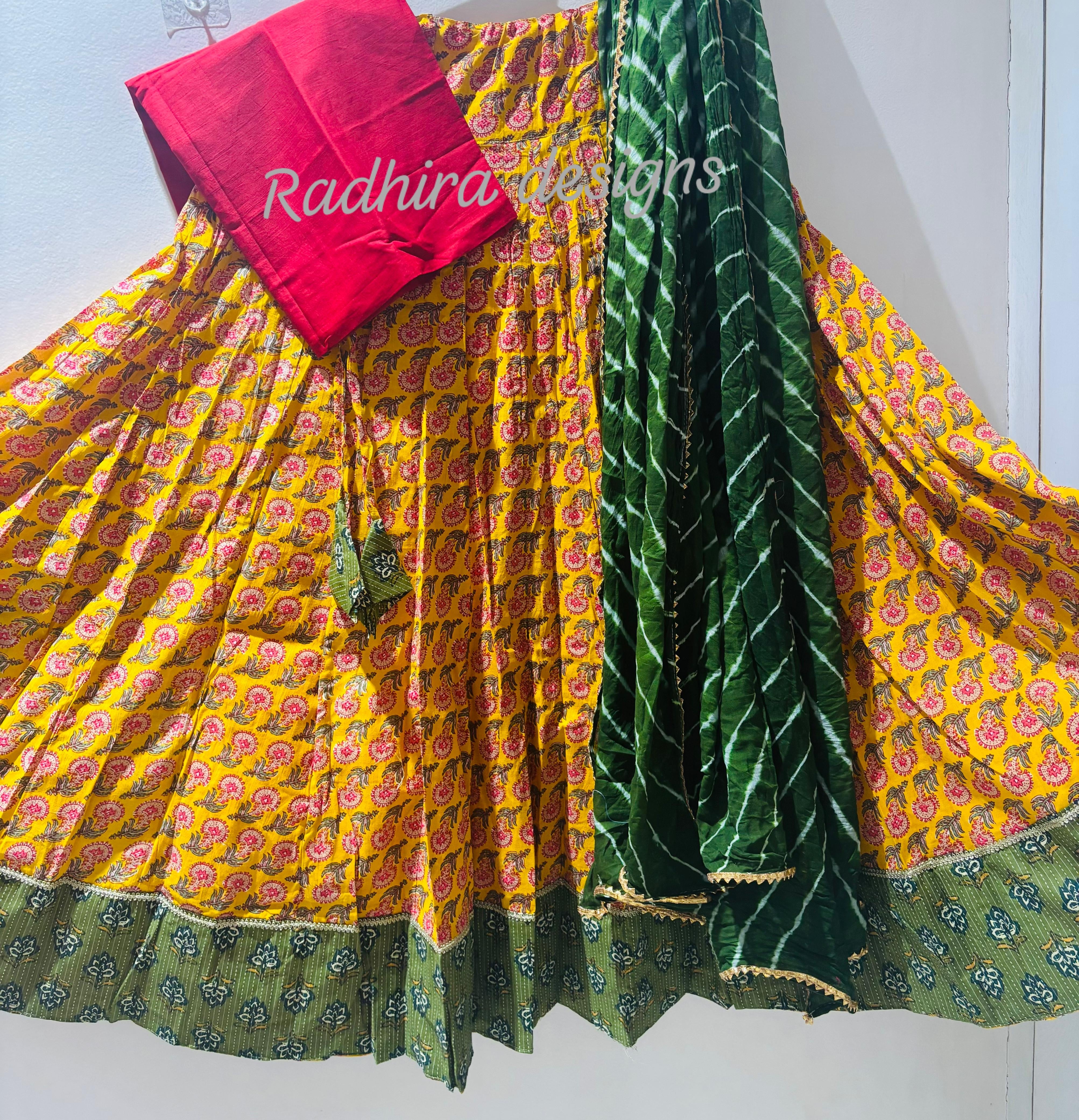 Pure Cotton Gopi dress set