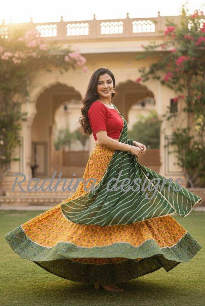 Pure Cotton Gopi dress set