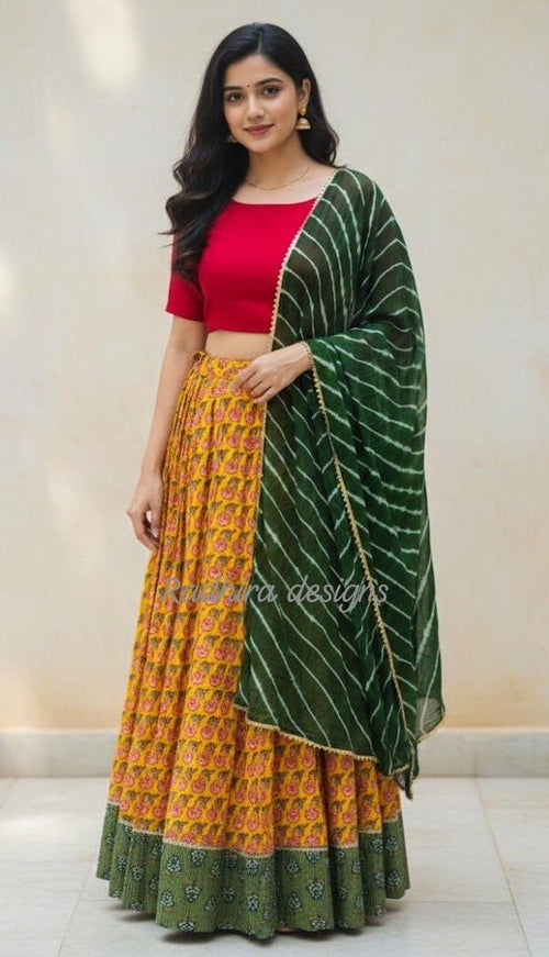 Pure Cotton Gopi dress set