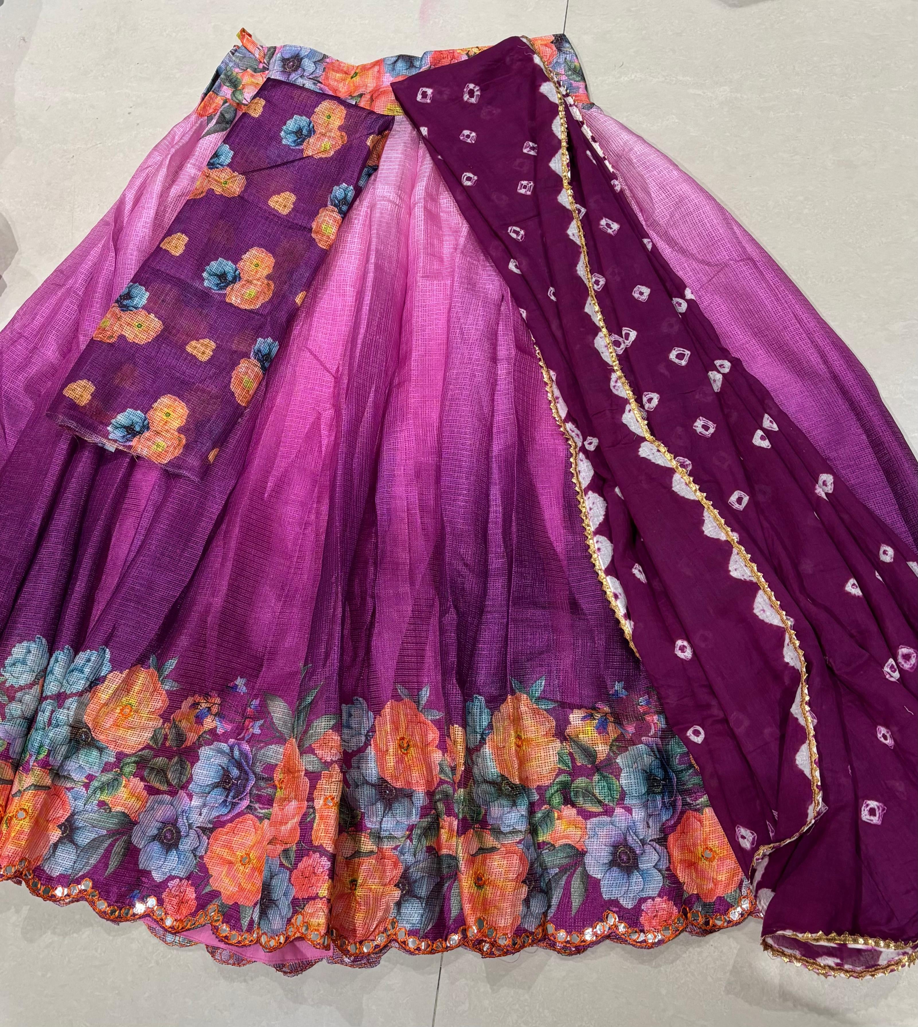 Cotton kota fabric gopi dress