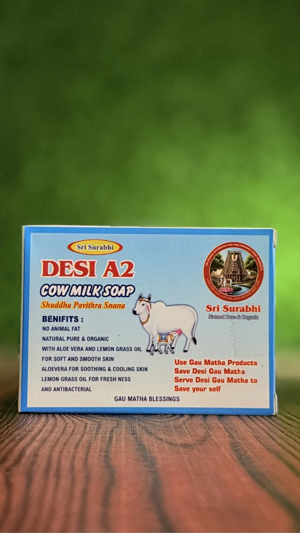 A2 cow milk soap