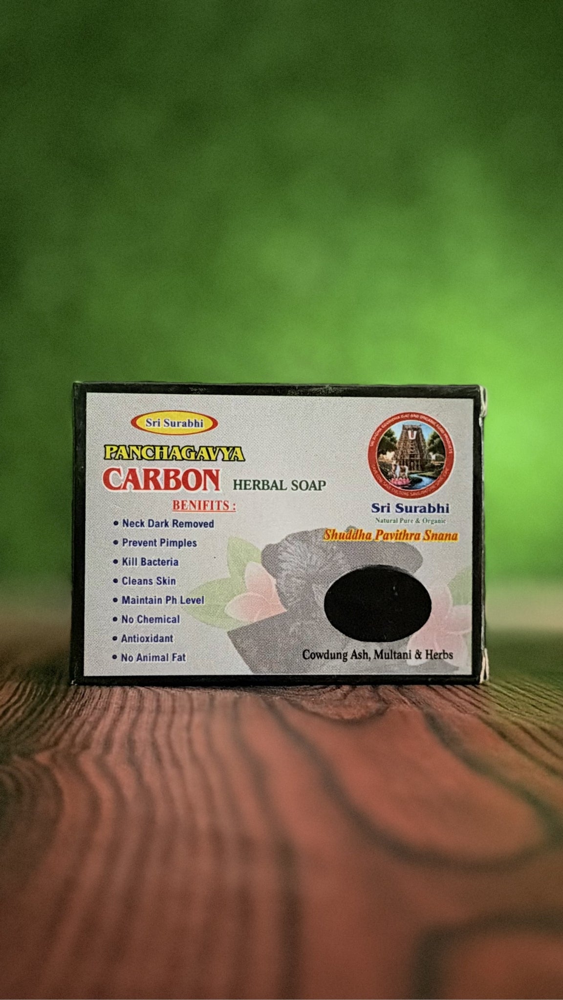 Carbon soap