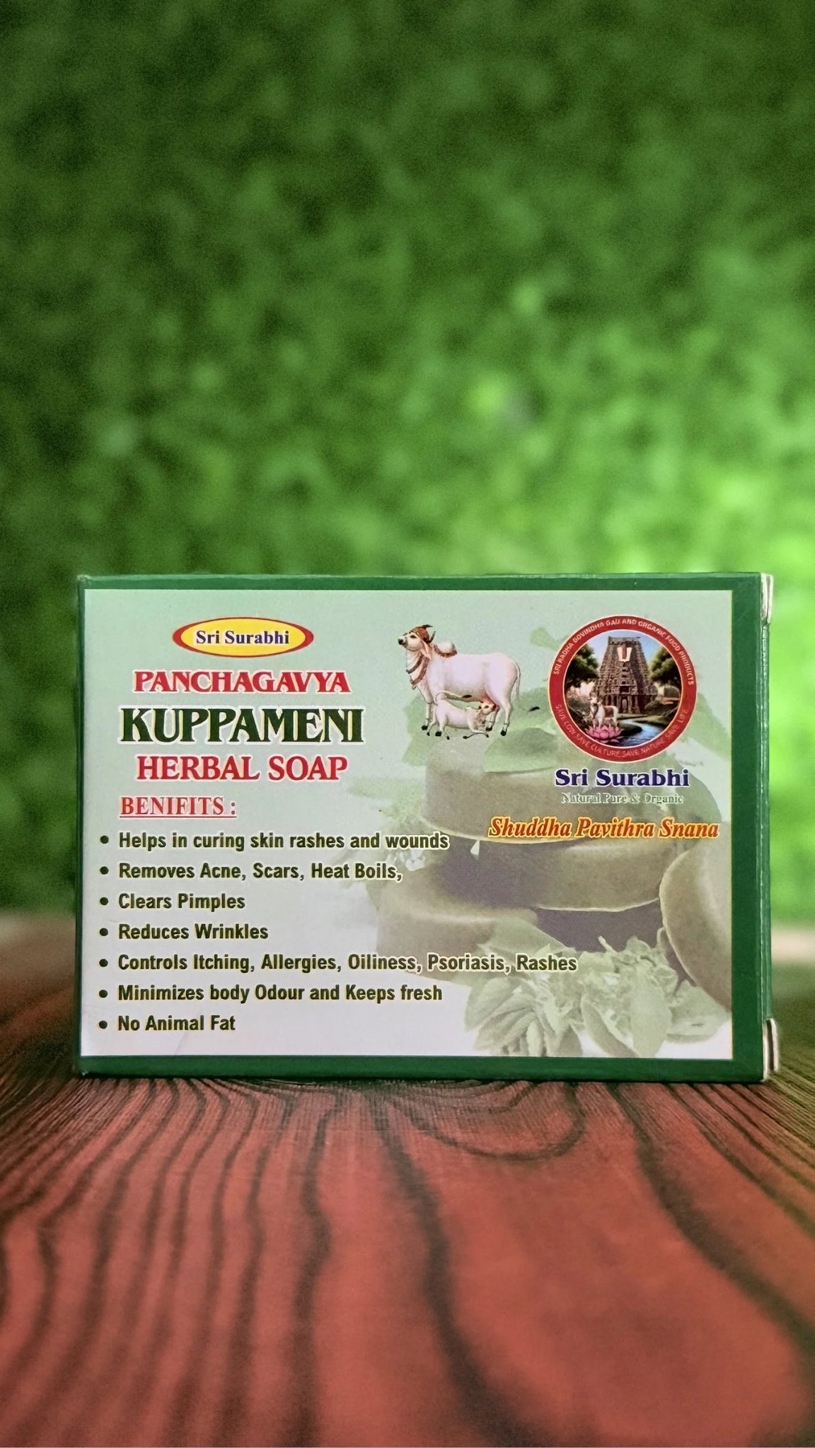 Kuppameni (Acalypha indica) soap