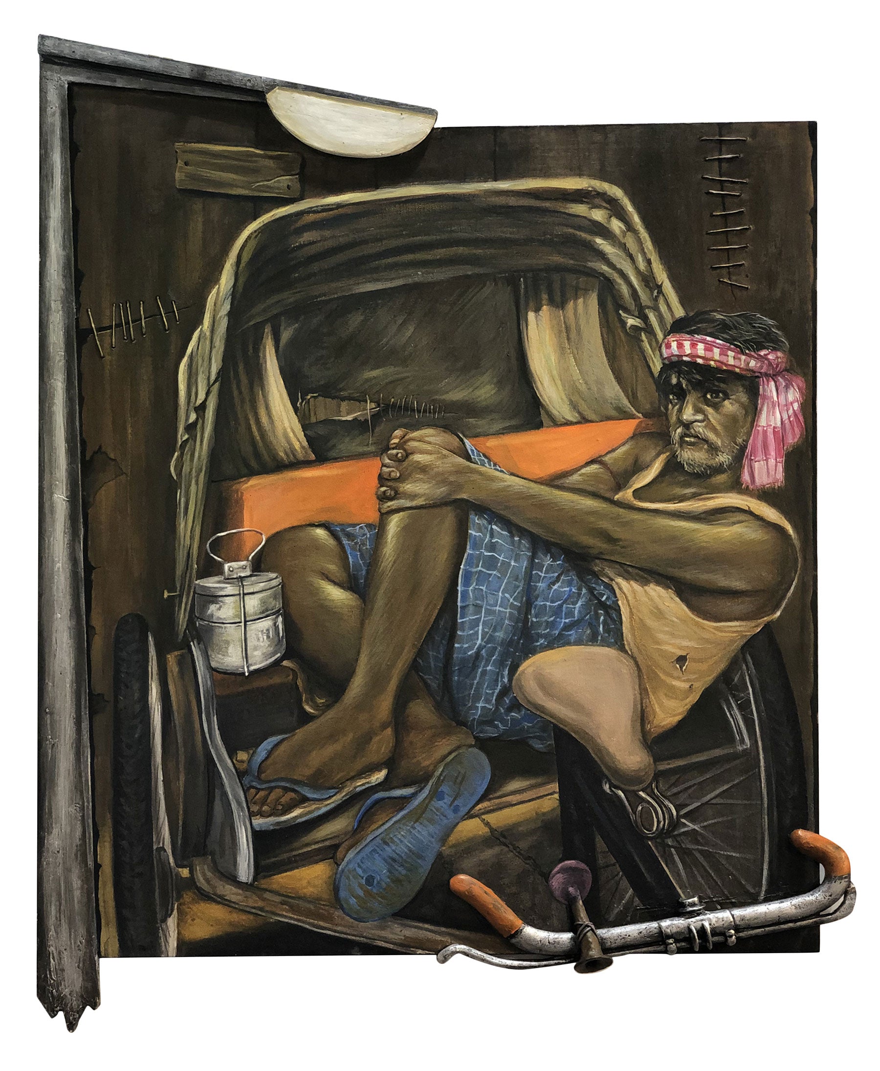Hand Rickshaw Man