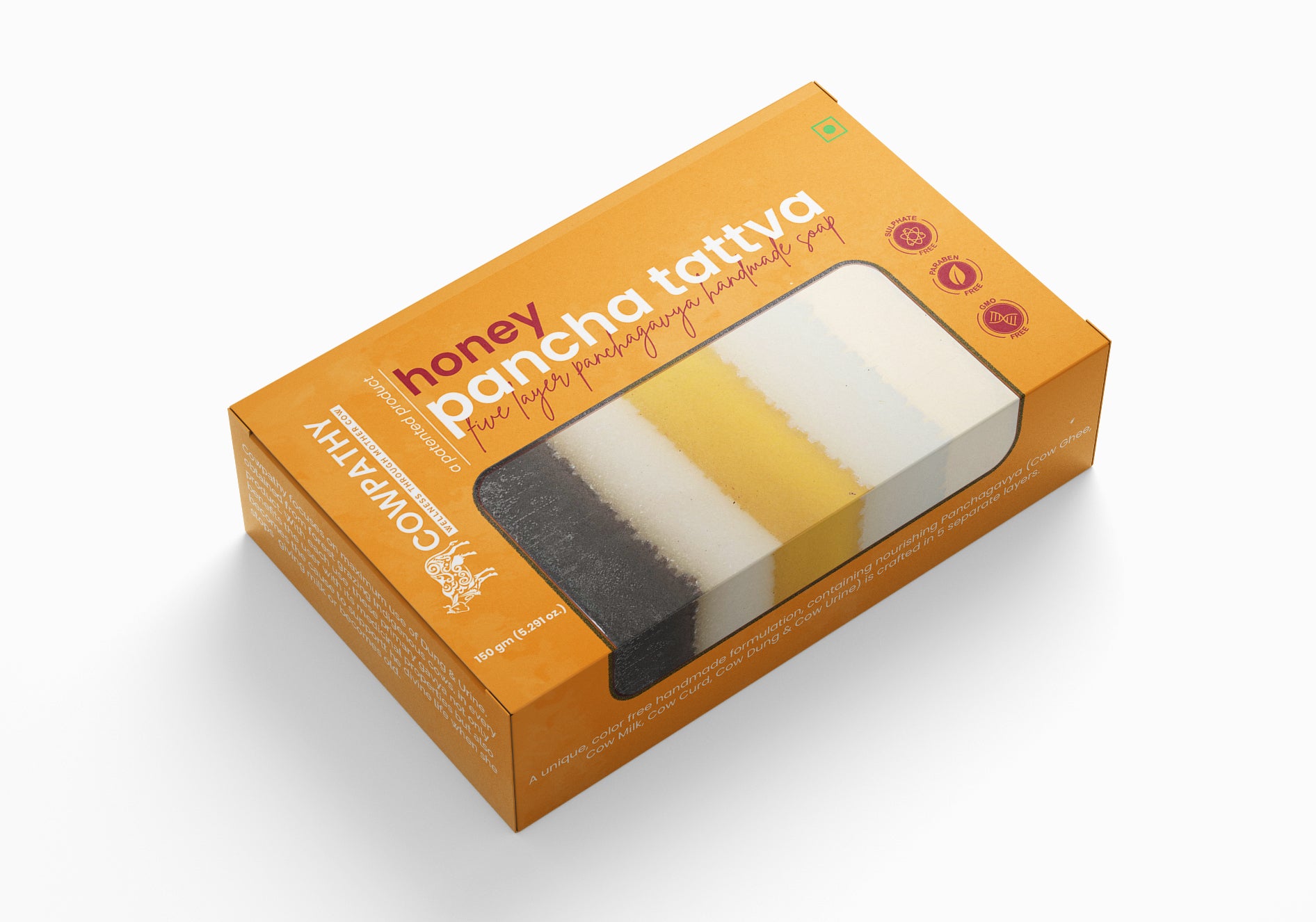 Pancha Gavya Soap Honey