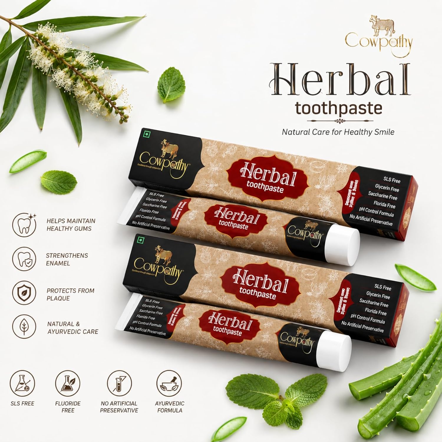 Panchagavya Herbal Tooth Paste