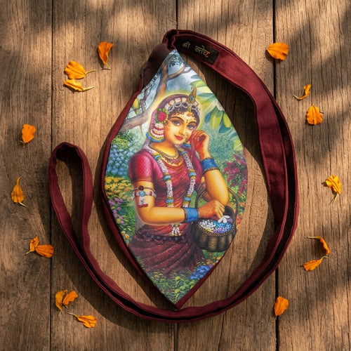 Radha Rani Vrindavan Bead Bag