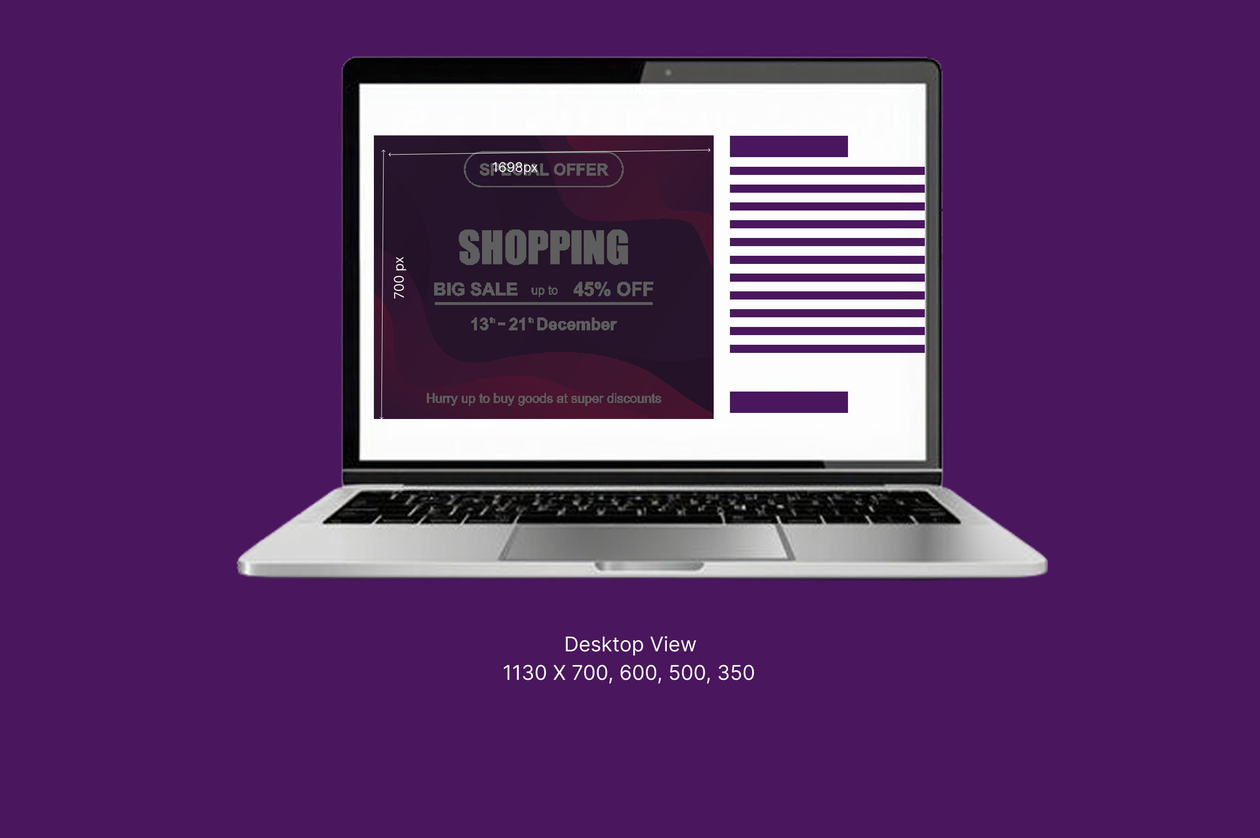 Classifieds listing