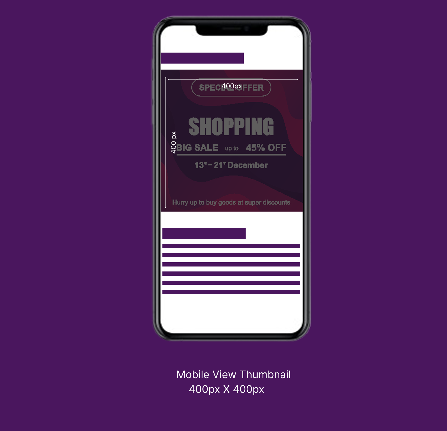 Classifieds Display Ad