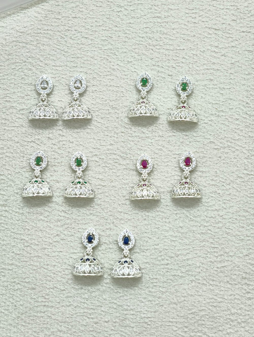 Silver Jhumki